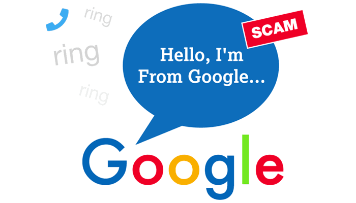 Google Search and Business Listing Scams